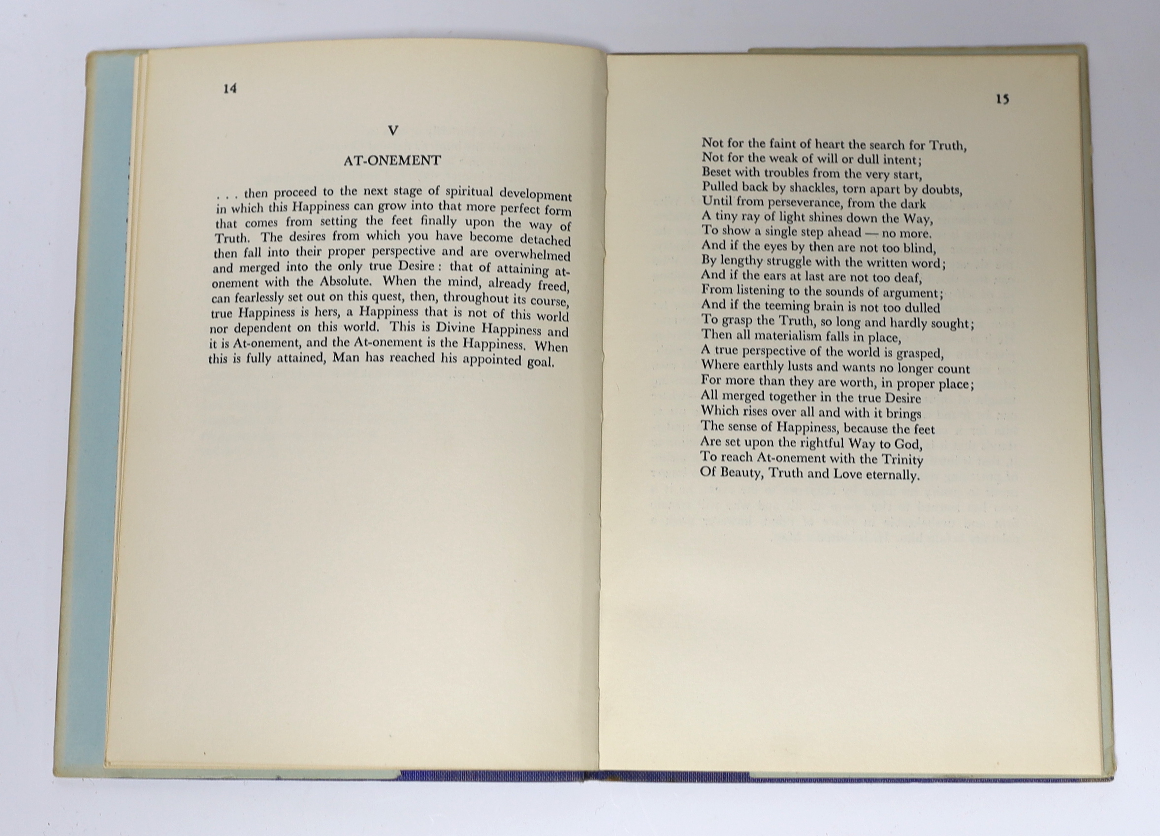 Dillon, Michael - Poems of Truth, 1st edition, 8vo, purple cloth lettered gilt, in a unclipped d/j, Linden Press, 1957., Michael Laurence Dillon (1915-1962), born Laura Maude Dillon, was, in 1946, the first trans person